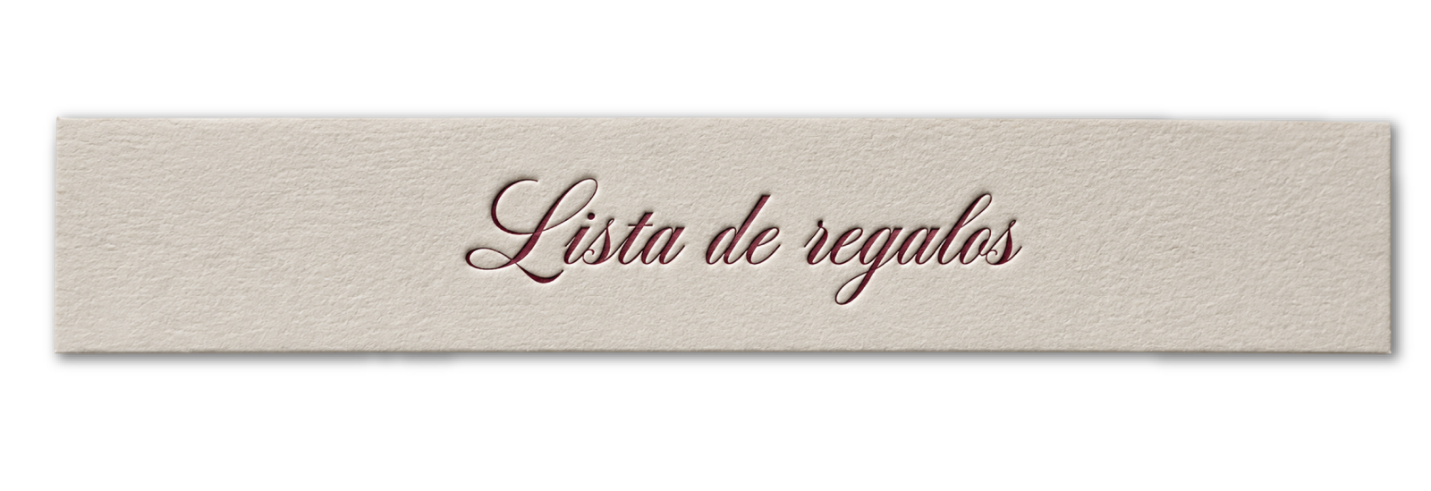 Lista de regalos